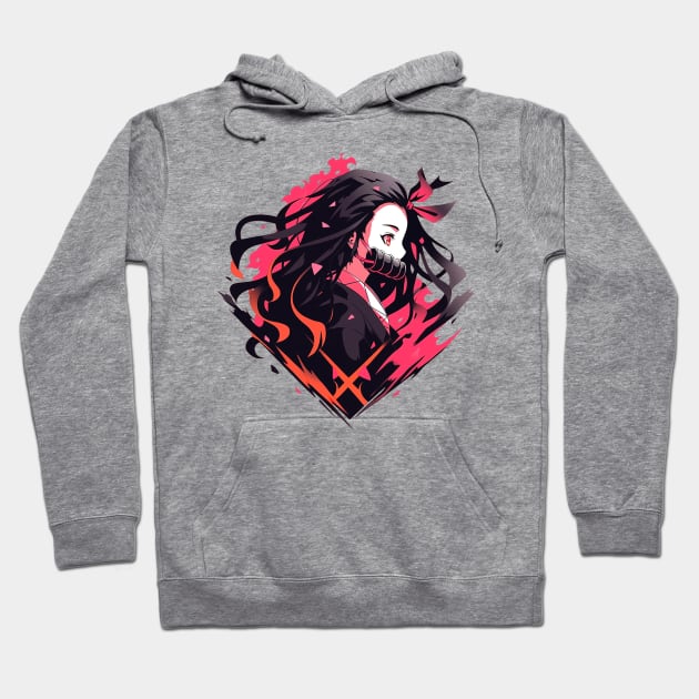 nezuko Hoodie by skatermoment